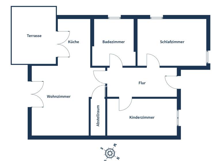 Wohnung zum Kauf 360.000 € 3 Zimmer 74,6 m²<br/>Wohnfläche EG<br/>Geschoss Wallersdorf Wallersdorf 94522