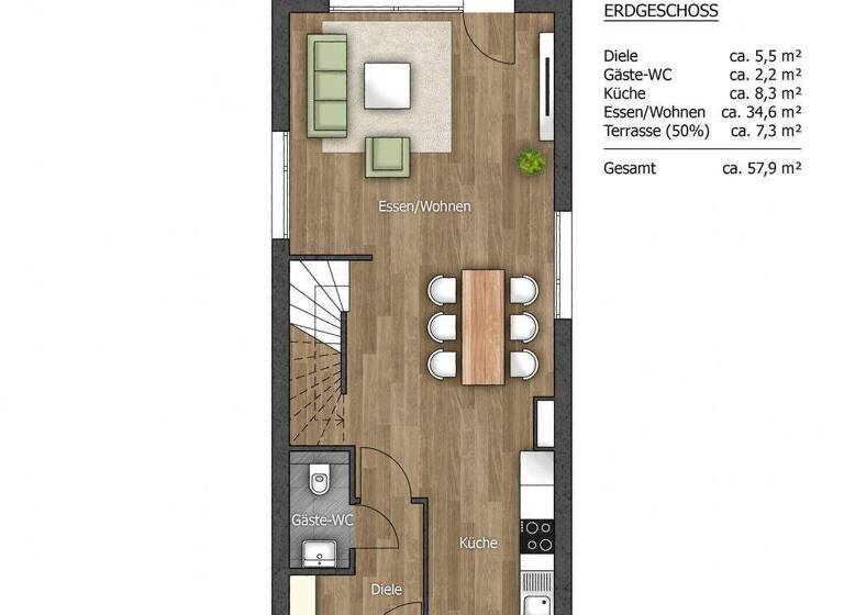 Haus zur Miete 2.570 € 5 Zimmer 145 m² 158 m² Grundstück frei ab sofort Bibertstraße Gebersdorf Nürnberg 90449
