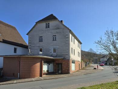 Haus zum Kauf 49.000 € 6 Zimmer 165 m² 466 m² Grundstück Helmarshausen Helmarshausen 34385