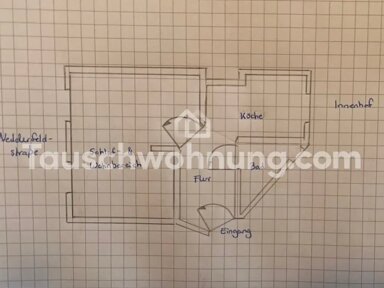 Wohnung zur Miete 500 € 1,5 Zimmer 48 m² 3. Geschoss Linden-Nord Hannover 30451