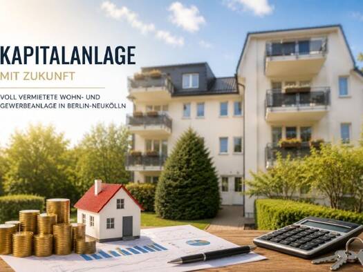 Mehrfamilienhaus zum Kauf als Kapitalanlage geeignet 3.200.000 € 53 Zimmer 1.375 m² 767 m² Grundstück Neukölln Neukölln 12051