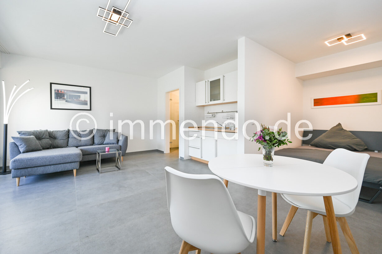 Wohnung zur Miete Wohnen auf Zeit 990 € 1 Zimmer 40 m²<br/>Wohnfläche 01.11.2024<br/>Verfügbarkeit Altstadt II - Nord Mülheim an der Ruhr 45473