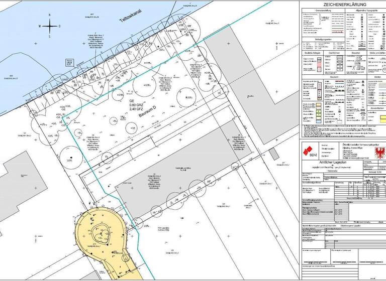 Gewerbegrundstück zur Miete 48.000 € 4.405 m² Grundstück Teltow 14513