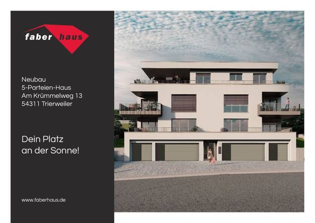 Penthouse zum Kauf - Erstbezug provisionsfrei 768.300 € 4 Zimmer 165 m² 3. Geschoss frei ab 01.01.2027 Am Krümmelweg 13 Trierweiler Trierweiler 54311