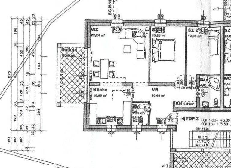 Wohnung zum Kauf 340.000 € 3 Zimmer 77 m² EG Klosterneuburg 3400