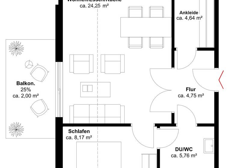 Wohnung zum Kauf 329.000 € 2 Zimmer 50 m²<br/>Wohnfläche Binz Ostseebad Binz 18609