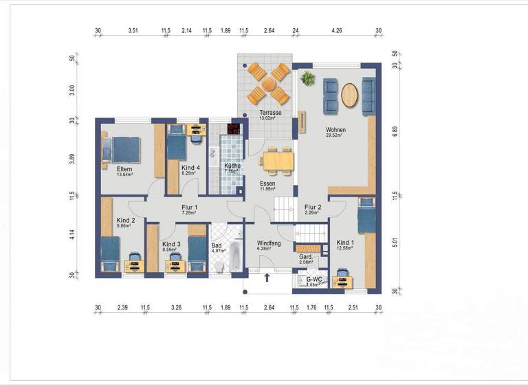 Bungalow zum Kauf 279.000 € 7 Zimmer 129,3 m² 732 m² Grundstück frei ab sofort Steinborn Eisenberg (Pfalz) 67304
