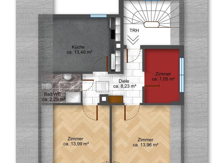 Wohnung zum Kauf 398.000 € 3 Zimmer 61,4 m² Partenkirchen Garmisch-Partenkirchen 82467