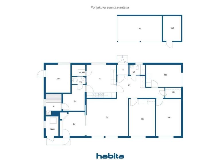 Einfamilienhaus zum Kauf 129.900 € 6 Zimmer 119 m² 1.140 m² Grundstück Lummetie 10 Jyväskylä 40250
