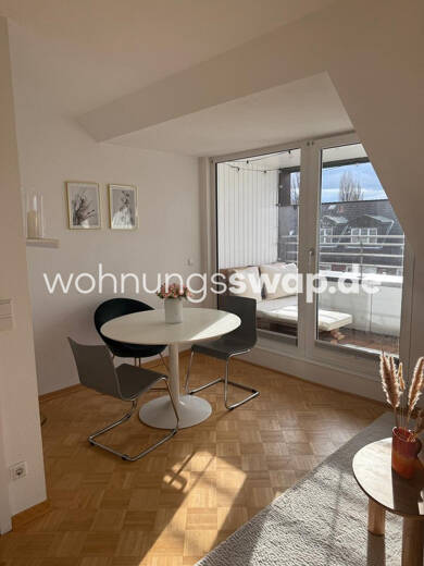 Studio zur Miete Tauschwohnung 570 € 1 Zimmer 37 m² 4. Geschoss Uhlenhorst Hamburg 22085