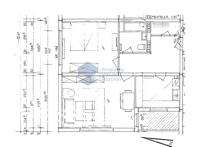 Wohnung zur Miete 536 € 2 Zimmer 59,5 m² 6. Geschoss Rabenberg Wolfsburg 38444