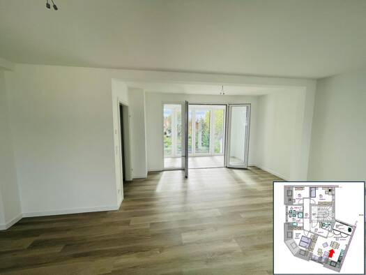 Wohnung zur Miete 1.100 € 4 Zimmer 95 m² Geschoss 3/4 frei ab sofort Marienstraße 2 Ostviertel Gera 07546