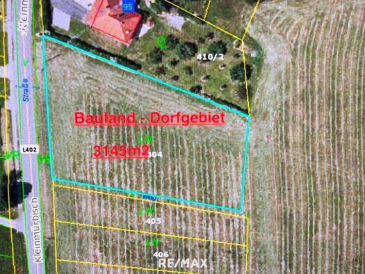 Grundstück zum Kauf 88.000 € 3.145 m² Grundstück Kleinmürbisch 95 Kleinmürbisch 7540