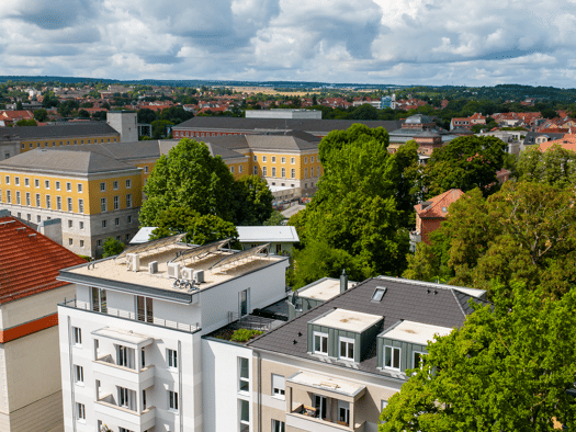 Wohnung zum Kauf - Erstbezug provisionsfrei als Kapitalanlage geeignet 549.000 € 4 Zimmer 131,8 m² Friedrich-Ebert-Straße 9 Nordvorstadt Weimar 99423