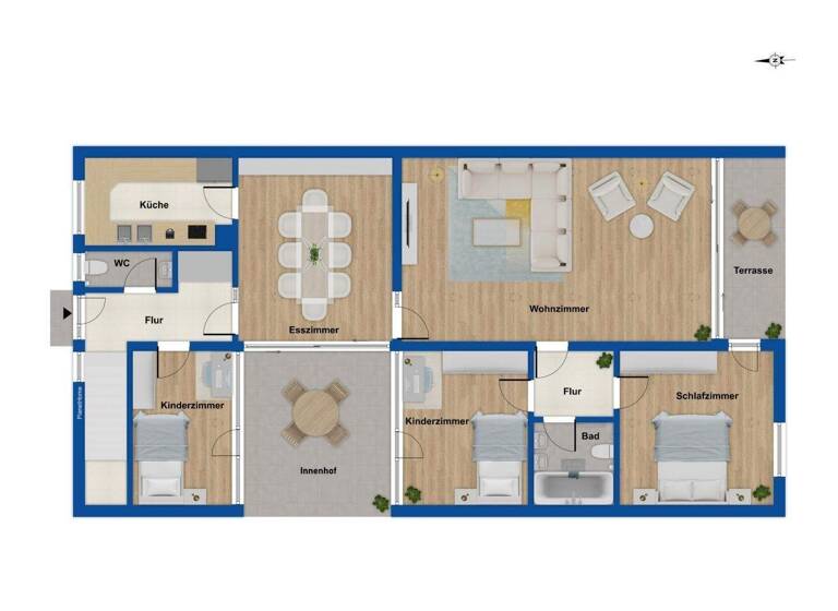 Reihenmittelhaus zum Kauf 398.000 € 5 Zimmer 124,7 m² 369 m² Grundstück Straubing 94315