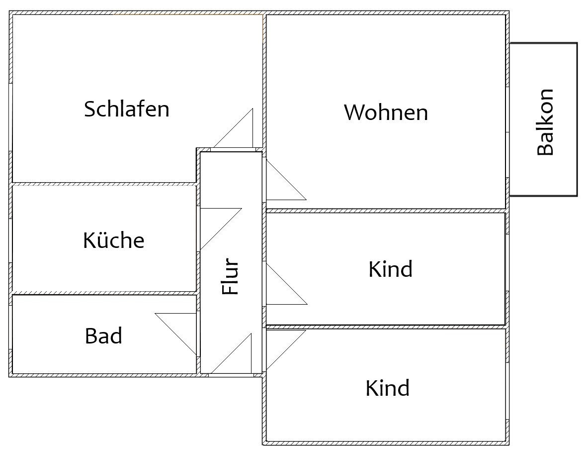 Wohnung zur Miete 495 € 4 Zimmer 68,1 m²<br/>Wohnfläche 2.<br/>Geschoss 01.02.2025<br/>Verfügbarkeit An der Silberspitze 32 Großröhrsdorf Großröhrsdorf 01900