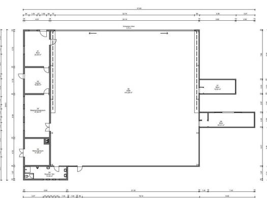 Lagerhalle zur Miete 586 m² Lagerfläche Berliner Allee 11-21 Zweibrücken Zweibrücken 66482