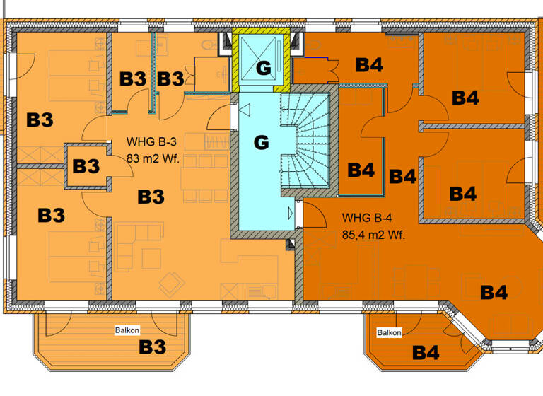 Wohnung zum Kauf 525.000 € 3 Zimmer 83 m² 1. Geschoss Eutin 23701