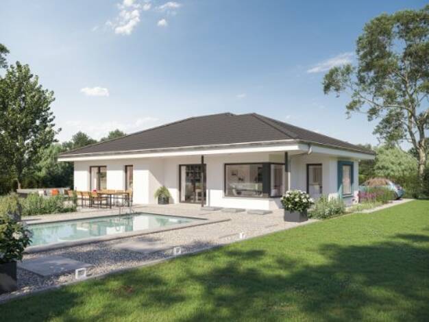 Bungalow zum Kauf provisionsfrei 395.679 € 4 Zimmer 130 m² 602 m² Grundstück Emersleben Halberstadt 38822