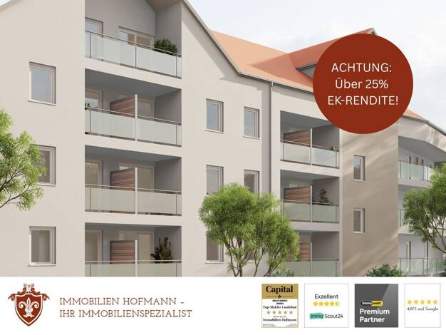 Wohnung zum Kauf - Erstbezug 239.500 € 2 Zimmer 43,7 m² EG frei ab 01.12.2027 Geisenhausen 84144