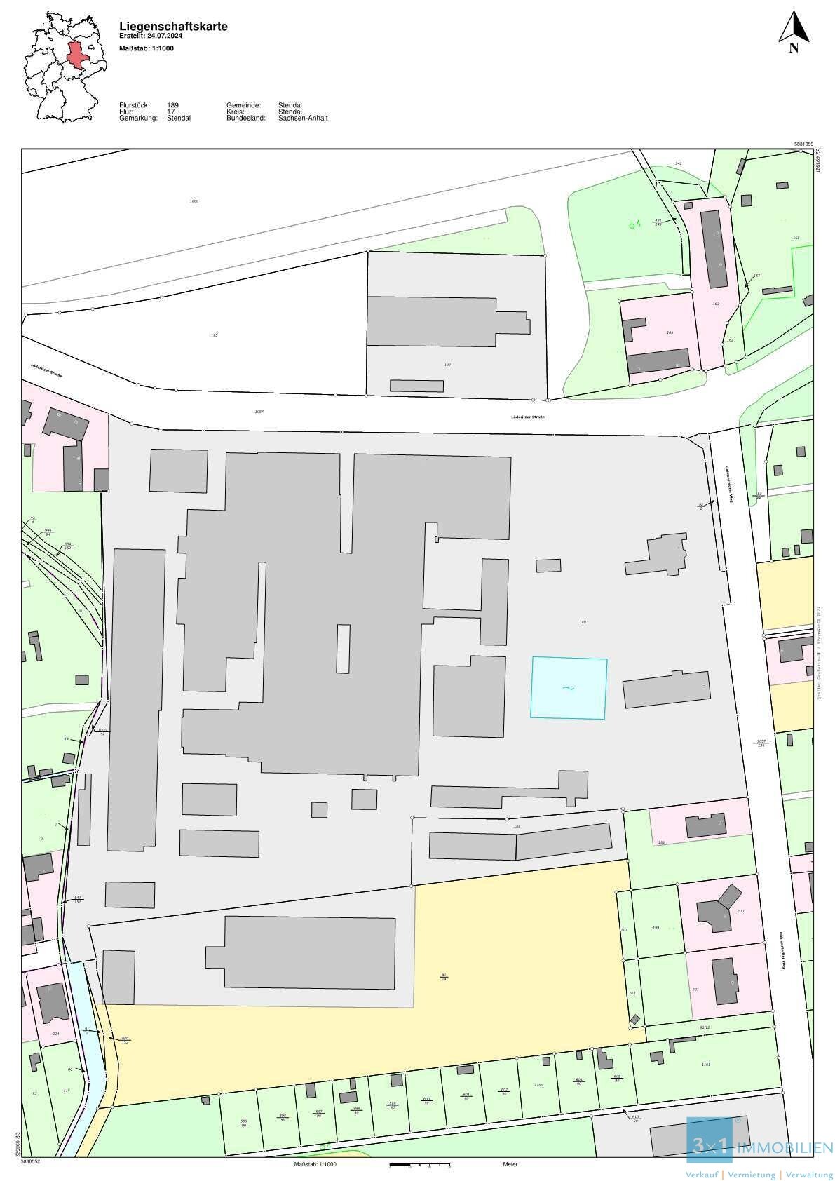 Immobilie zum Kauf provisionsfrei als Kapitalanlage geeignet 3.900.000 € 24.000 m²<br/>Fläche 93.848 m²<br/>Grundstück Stendal Stendal 39576