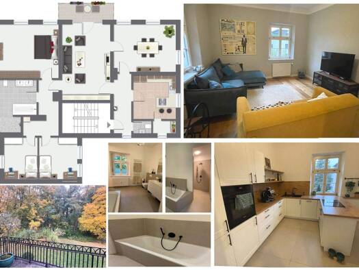 Wohnung zur Miete 1.900 € 5 Zimmer 147,8 m² 1. Geschoss City Bayreuth 95444