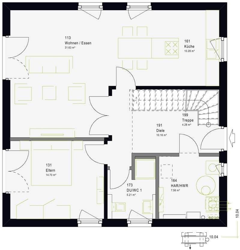 Einfamilienhaus zum Kauf provisionsfrei 726.009 € 5 Zimmer 146 m²<br/>Wohnfläche 470 m²<br/>Grundstück Herrenberg Herrenberg 71083