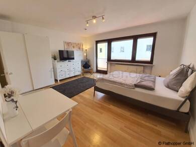 Wohnung zur Miete Wohnen auf Zeit 1.120 € 1 Zimmer 35 m² frei ab 01.08.2025 Innenstadt Rosenheim 83022