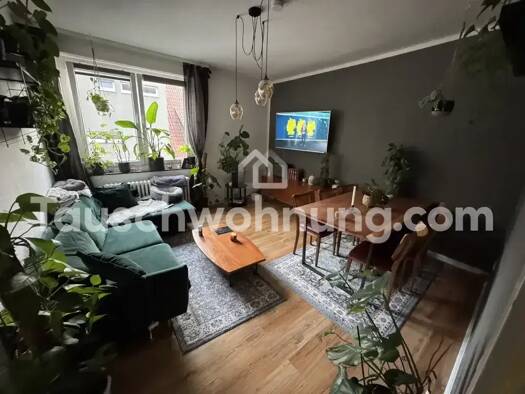 Wohnung zur Miete Tauschwohnung 380 € 2 Zimmer 44 m² 3. Geschoss Centrum Münster 48143