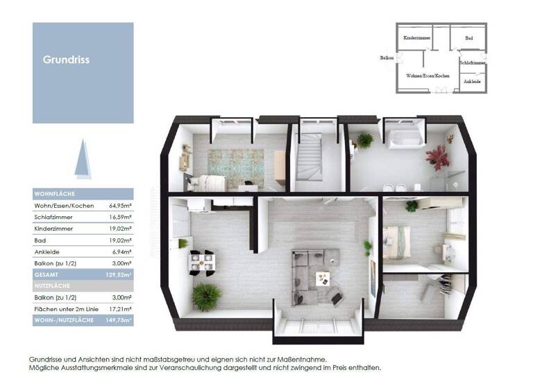 Wohnung zum Kauf 670.000 € 3,5 Zimmer 129,5 m² 2. Geschoss Eitensheim 85117
