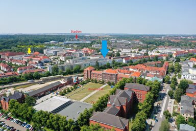 Wohnung zur Miete 1.125 € 3 Zimmer 75 m² 1. Geschoss Hansaviertel Rostock 18057