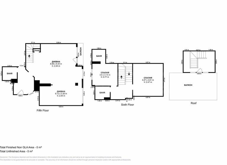 Studio zum Kauf 460.000 € 4 Zimmer 228,5 m² Sofia