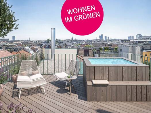 Wohnung zum Kauf - Erstbezug 1.375.000 € 4 Zimmer 112,4 m² 4. Geschoss Hetzgasse Wien 1030