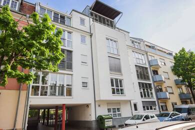 Maisonette zur Miete 1.050 € 3 Zimmer 65,1 m² 4. Geschoss Cäciliastraße 36 Beiertheim-Bulach - Beiertheim Karlsruhe 76135