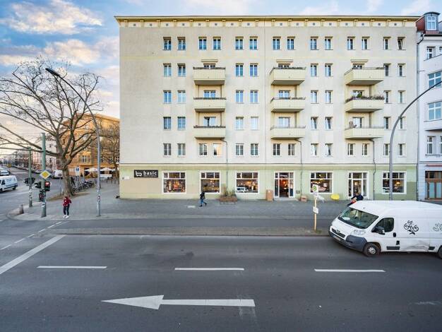 Studio zur Miete nur mit Wohnberechtigungsschein 426 € 1 Zimmer 37,7 m² 3. Geschoss frei ab 01.05.2026 Schönhauser Allee 153 Prenzlauer Berg Berlin 10435