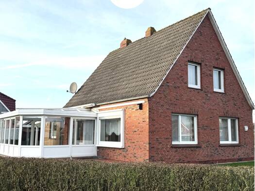Einfamilienhaus zum Kauf 179.000 € 6 Zimmer 126,3 m² 832 m² Grundstück Hamswehrum Krummhörn / Hamswehrum 26736