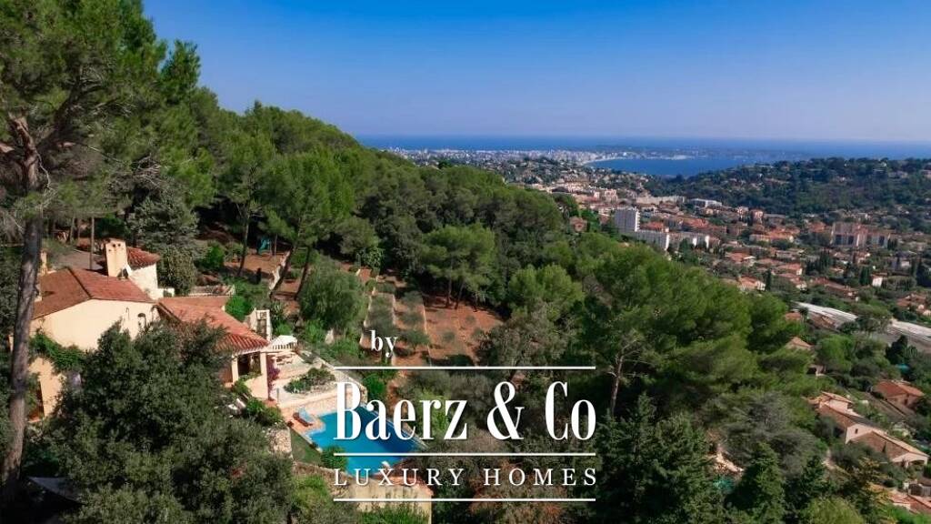 Villa zum Kauf 3.990.000 € 8 Zimmer 400 m² 25.000 m² Grundstück Croix des Gardes cannes 06400