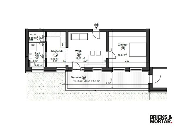 Wohnung zum Kauf 299.000 € 2 Zimmer 65,3 m²<br/>Wohnfläche 1.<br/>Geschoss Bad Wörishofen Bad Wörishofen 86825