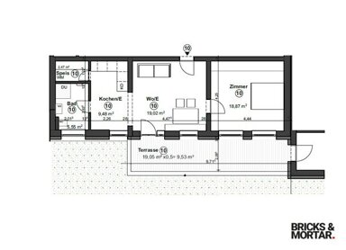 Wohnung zum Kauf 299.000 € 2 Zimmer 65,3 m² 1. Geschoss Bad Wörishofen Bad Wörishofen 86825