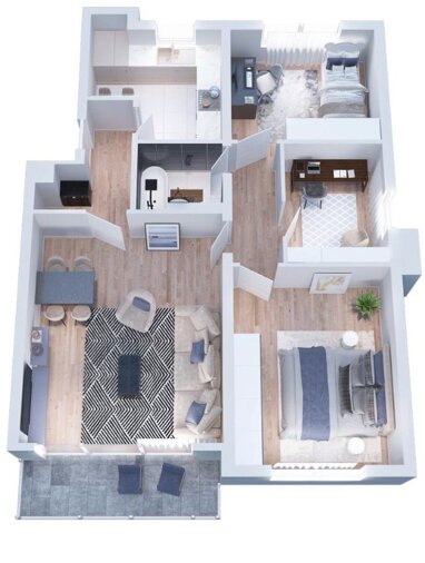 Wohnung zum Kauf provisionsfrei 250.000 € 4 Zimmer 83 m² 2. Geschoss Ochenbruck Schwarzenbruck 90592