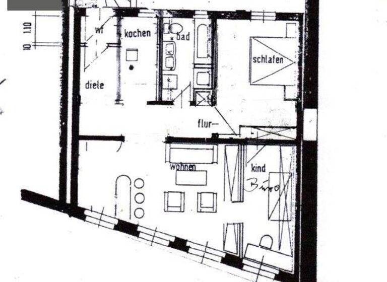 Wohnung zum Kauf 149.000 € 3 Zimmer 82 m² 1. Geschoss Bad Berneck Bad Berneck im Fichtelgebirge 95460