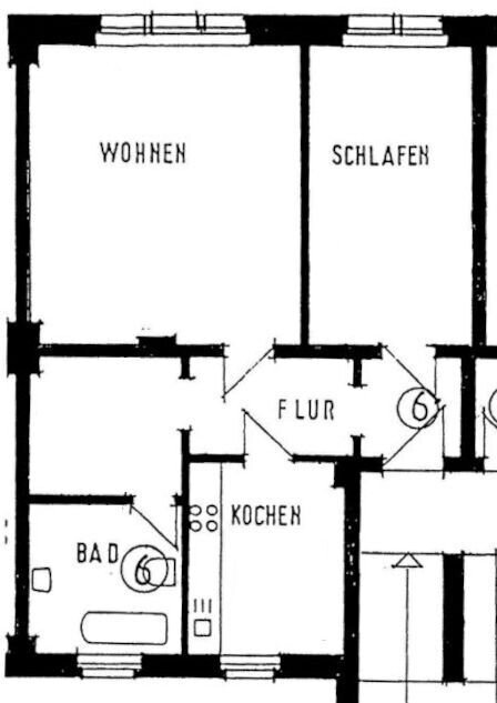 Wohnung zur Miete 430 € 2 Zimmer 70 m²<br/>Wohnfläche 3.<br/>Geschoss 01.12.2024<br/>Verfügbarkeit Poststraße 23 Meißen Meißen 01662