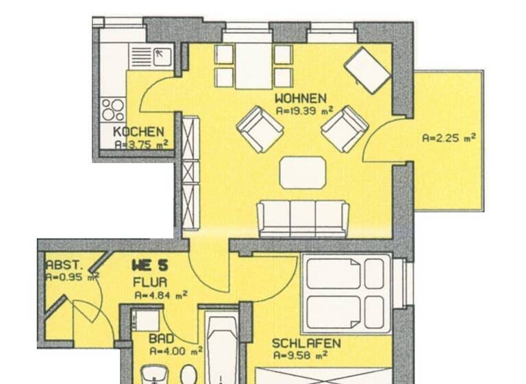 Wohnung zum Kauf 42.000 € 2 Zimmer 44,8 m² 1. Geschoss Auerbacher Straße 40 Kirchberg 08107