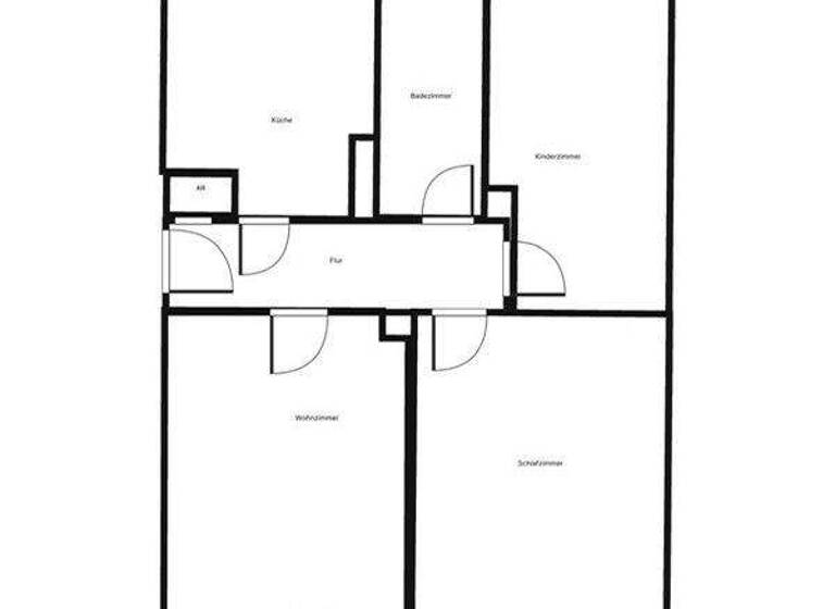 Wohnung zur Miete 668 € 2,5 Zimmer 54,3 m² 3. Geschoss frei ab 29.03.2026 Breitscheidstraße 67 Galgenhof Nürnberg 90459