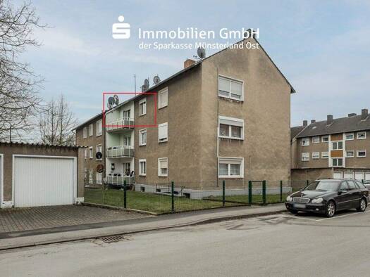 Wohnung zum Kauf 72.000 € 3 Zimmer 52 m² 2. Geschoss Innenstadt Ahlen 59229