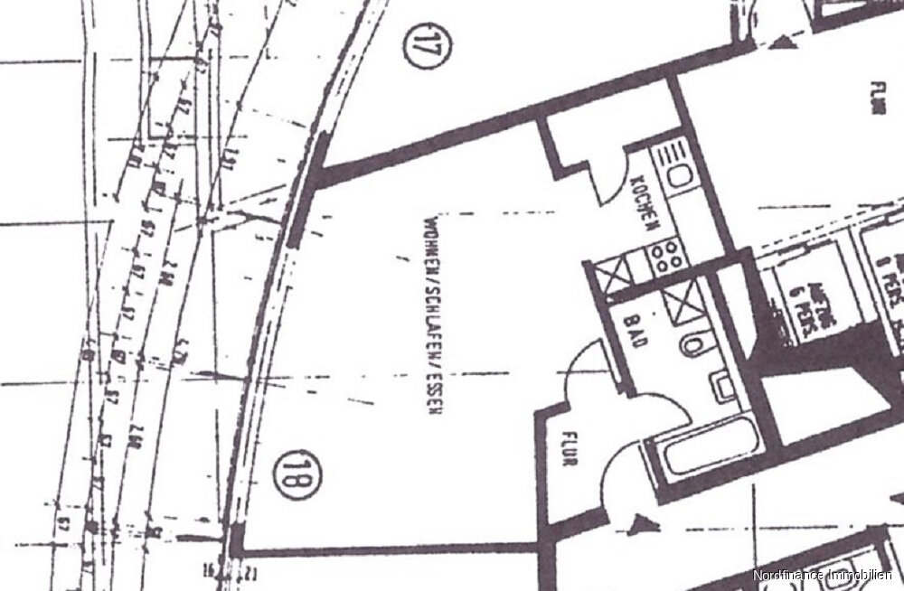 Wohnung zum Kauf 157.500 € 1 Zimmer 44,5 m²<br/>Wohnfläche 4.<br/>Geschoss Zentrum - Nord Leipzig / Leipzig Zentrum-Nordwest 04105