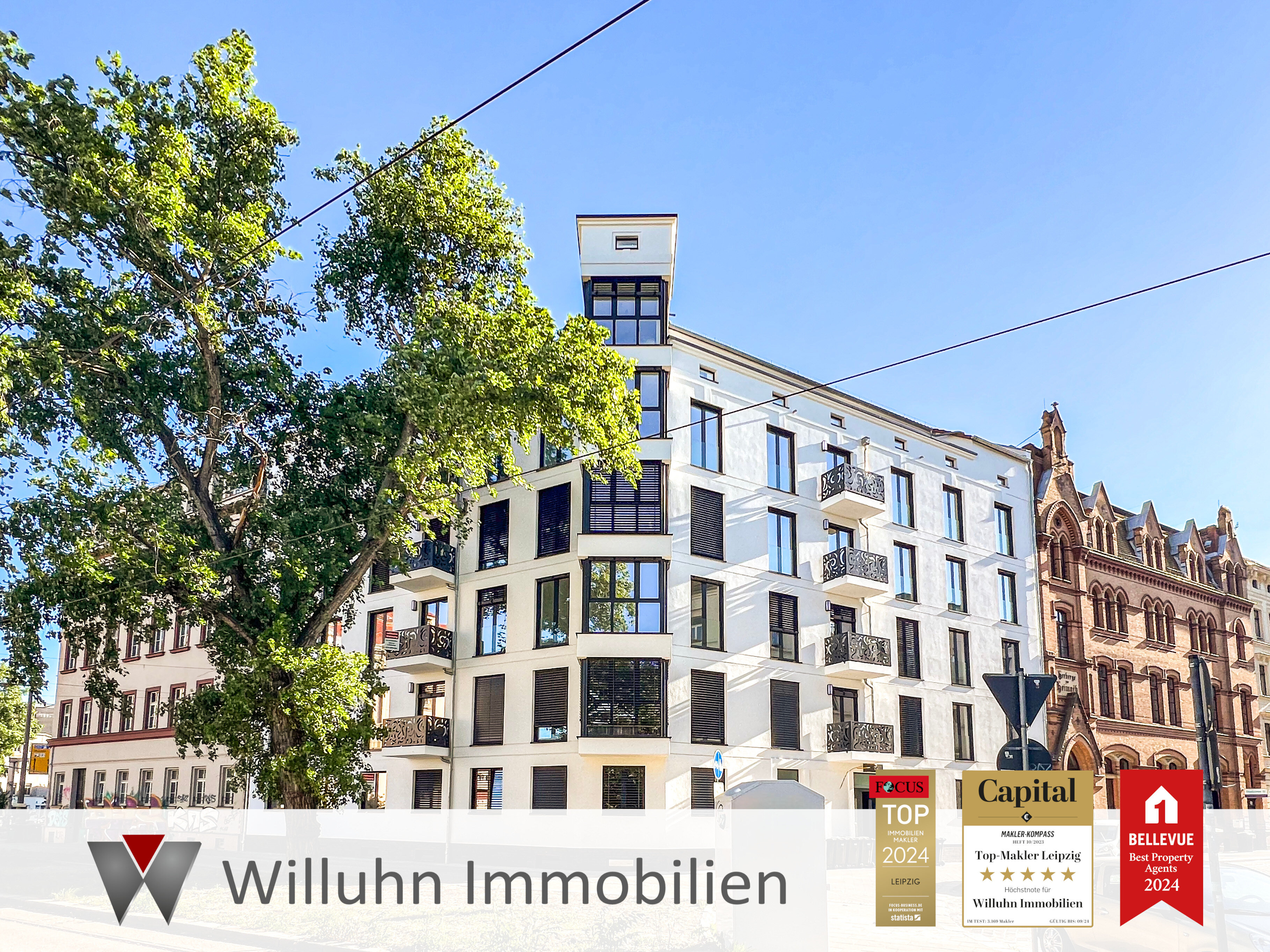 Wohnung zur Miete 1.903,86 € 4 Zimmer 136 m²<br/>Wohnfläche 1.<br/>Geschoss Zentrum - Nord Leipzig 04105