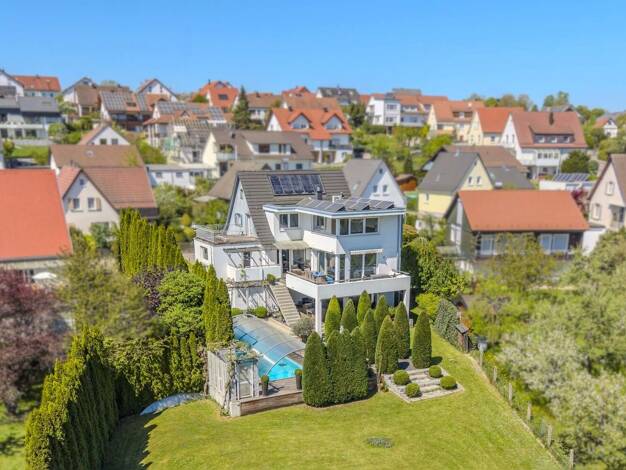 Einfamilienhaus zum Kauf 995.000 € 5 Zimmer 270 m² 1.419,3 m² Grundstück Rechberghausen 73098