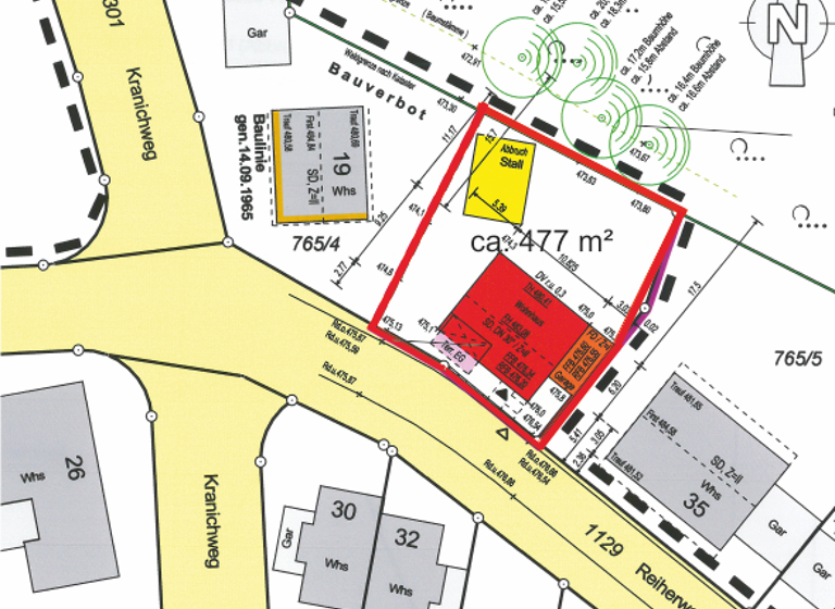 Grundstück zum Kauf 596.000 € 477 m² Grundstück Böblingen 71032