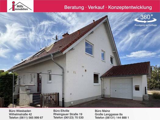 Doppelhaushälfte zum Kauf 335.000 € 4,5 Zimmer 146 m² 249 m² Grundstück Sprendlingen 55576